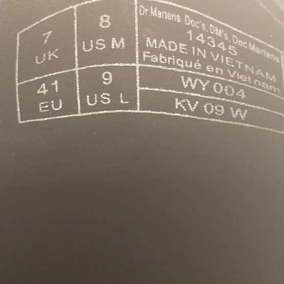 New Dr. Martens 14345 Boots - Picture 6 of 6